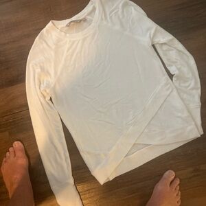Athleta White Sweatshirt